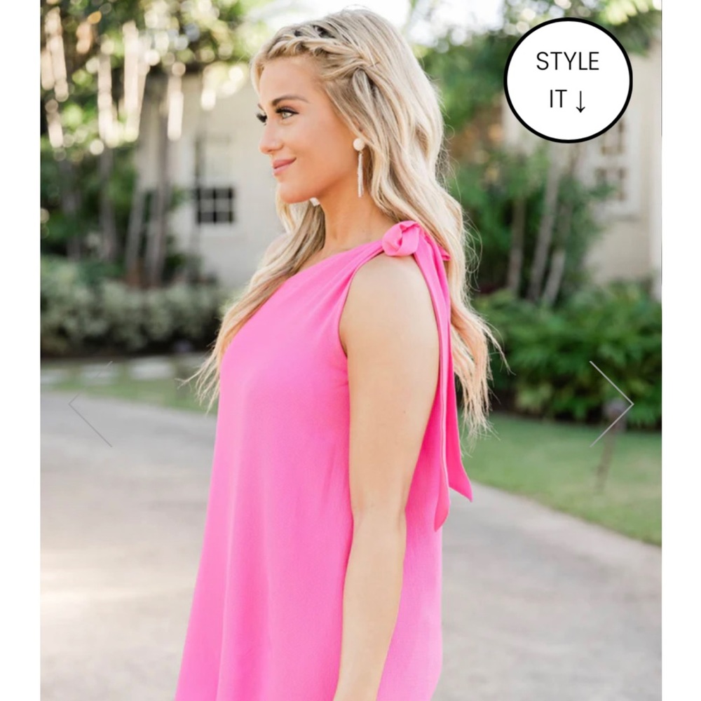 Pink Lily Magenta “Thriving All Night” dress, size small